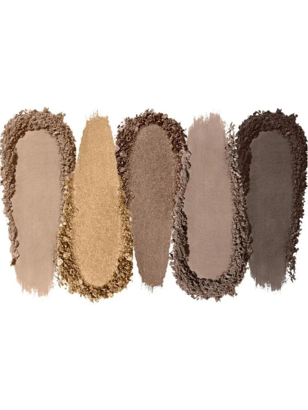 5-Shade Neutral Eyeshadow Palette | Matte & Metallic Shades for All Skin Tones